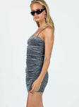 product Princess Polly Square Neck  Holloway Wishes Mini Dress Silver