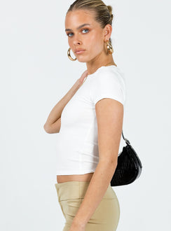 product Princess Polly Short Sleeves Square Neck  Archana Top White