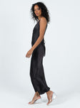 Princess Polly V-Neck  Nellie Maxi Dress Black