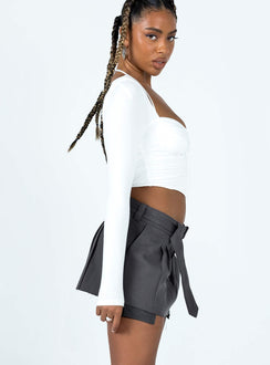 product Elle Mini Skirt Grey Princess Polly  Mini Skirts 