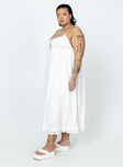 product Princess Polly Crew Neck  Empress Of Love Maxi Dress White Curve