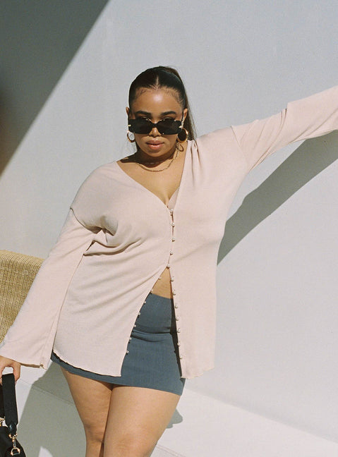 Macy Cardigan Curve Long 