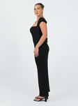 product Princess Polly Square Neck  Larissa Maxi Dress Black