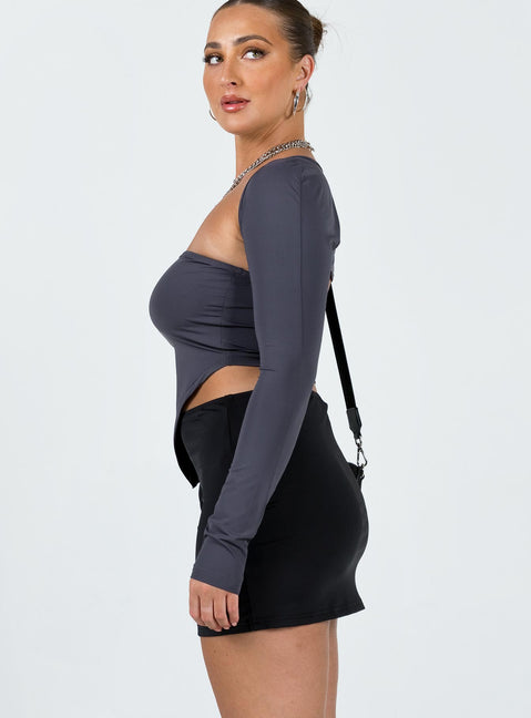 product Lowell Mini Skirt Black Princess Polly  Mini Skirts 