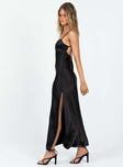 product Princess Polly Asymmetric Neckline  Stravo Maxi Dress Black