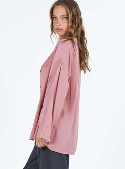 product Princess Polly Full Sleeves High Neck  Callie Shirt Pink