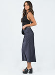 The Charmaine Maxi Skirt Slate Princess Polly  Midi 