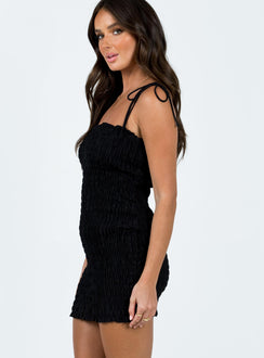 product Princess Polly Square Neck  Sherry Mini Dress Black