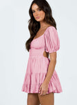 product Princess Polly Square Neck  Gracelyn Mini Dress Pink