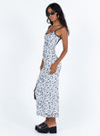 product Princess Polly Crew Neck  Knox Maxi Dress White / Black Floral