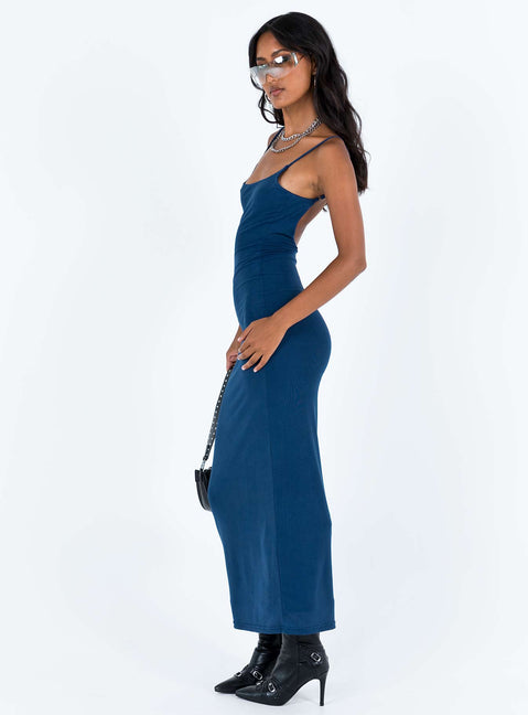 product Princess Polly Crew Neck  Knox Maxi Dress Navy