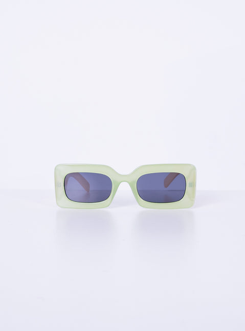 Sunset Daze Sunglasses Green