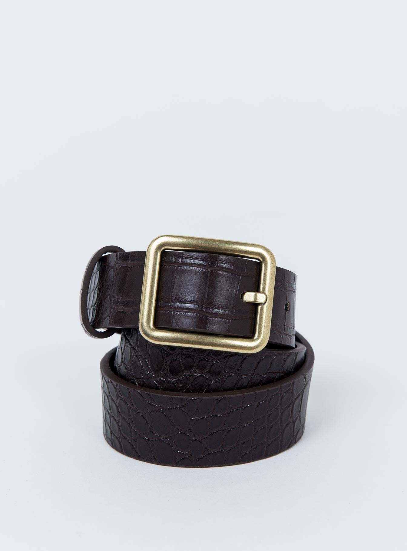 Reptile Rodeo Belt Chocolate