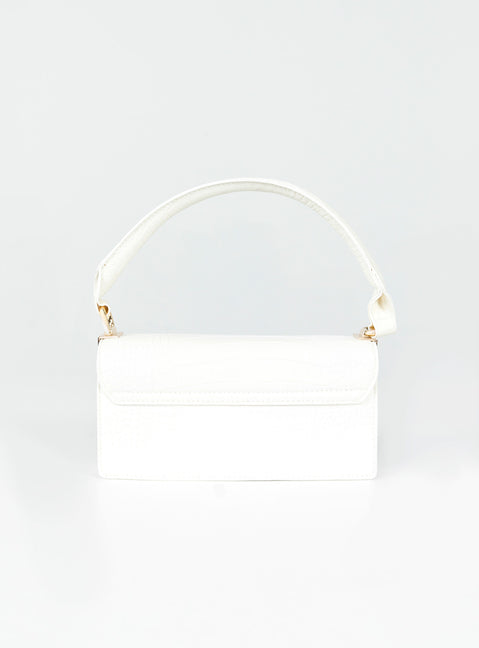 Everidge Shoulder Bag White
