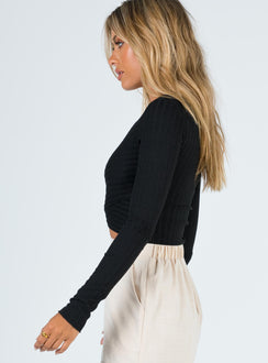 back view of model wearing Princess Polly Abigal Top 