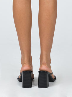 Layla Heels Black