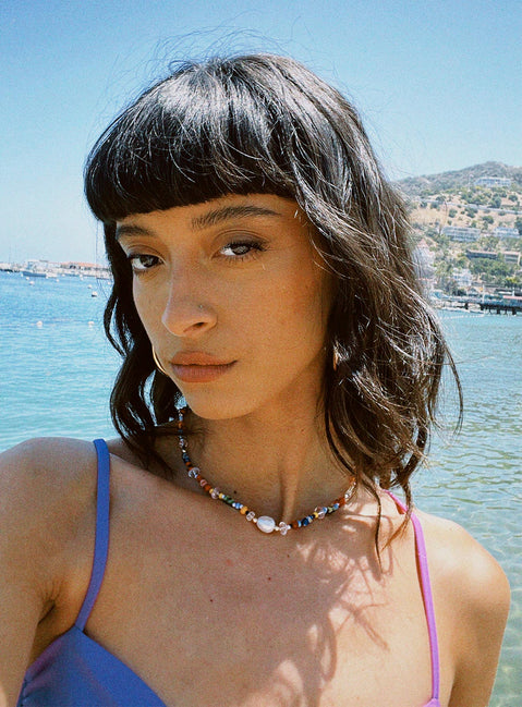 Totem Beaded Necklace Multi