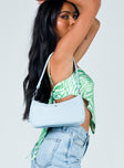 side view of model wearing Princess Polly Miss Lexy Top Green 