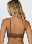 Remi Bralette Chocolate