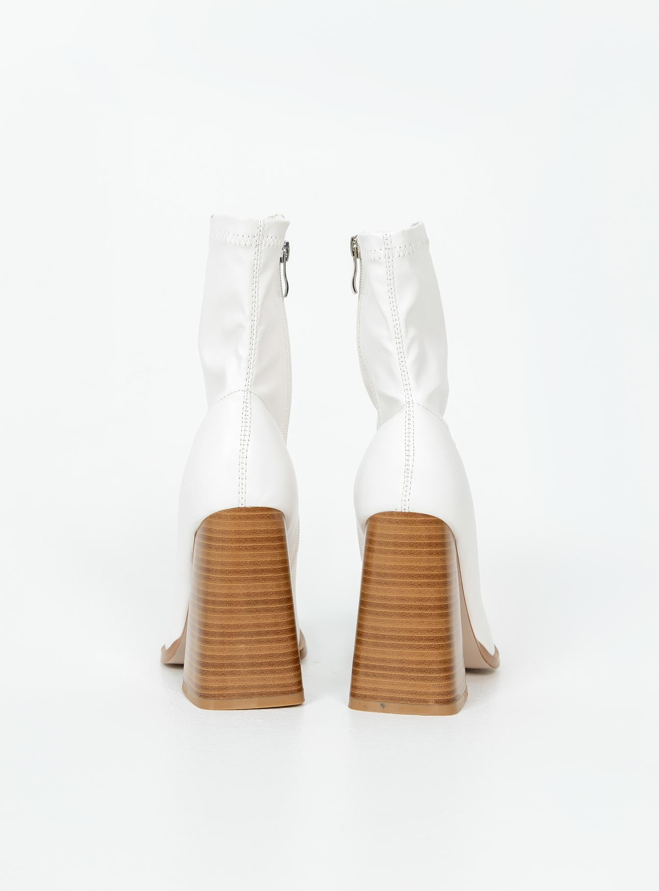 Izuka Ankle Boots White