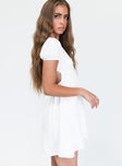 Princess Polly   Smith Mini Dress White