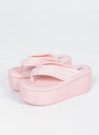 Lola Platform Sandals Pink