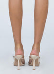 Collaroy Heels Beige