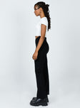 product Princess Polly High Waisted Pants  Zara Pant Black