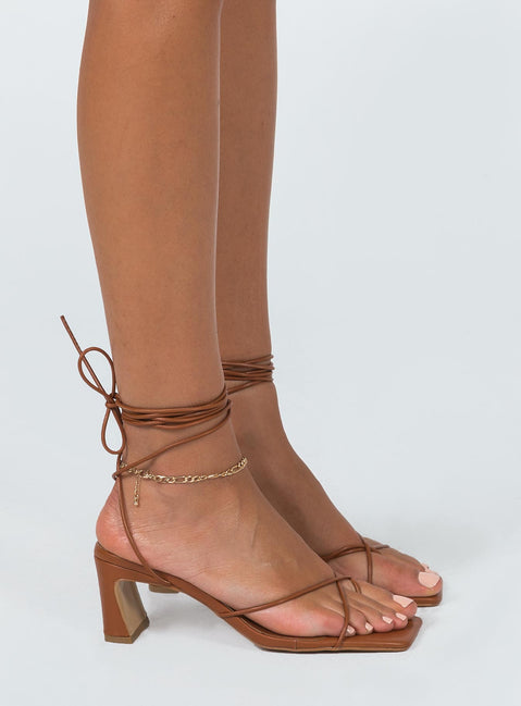 The Calile Heels Tan