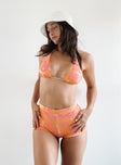 Tyla Swim Shorts Orange / Pink