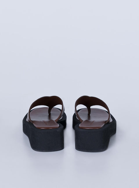 Remi Sandals Chocolate