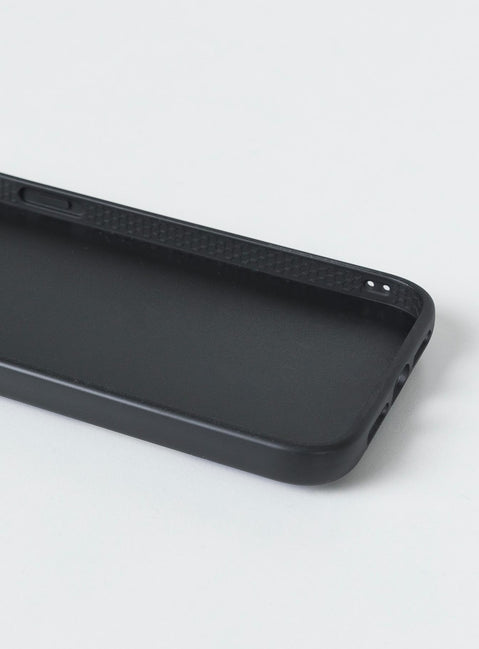 iPhone case Princess Polly Exclusive 50% plastic 50% polyester Faux fur material Check print  Rubber edges 