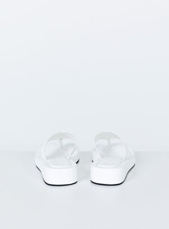 Tampa Sandals White