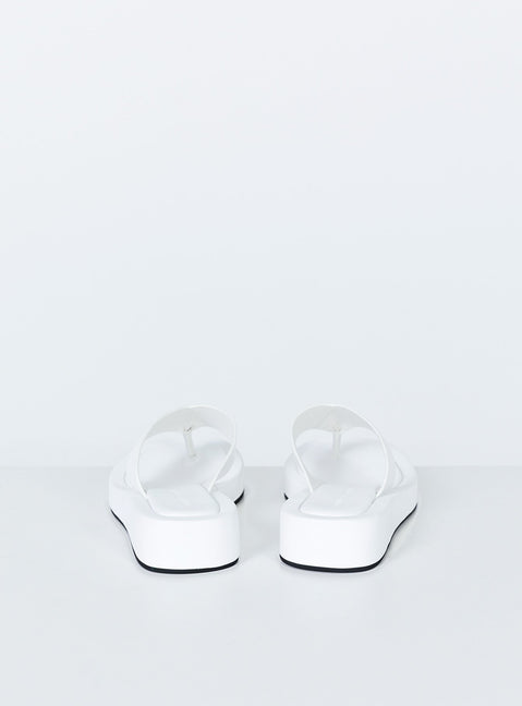 Tampa Sandals White