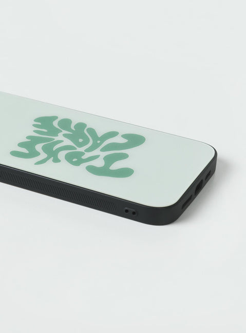 iPhone case Graphic print  Hard plastic back  Rubber edges