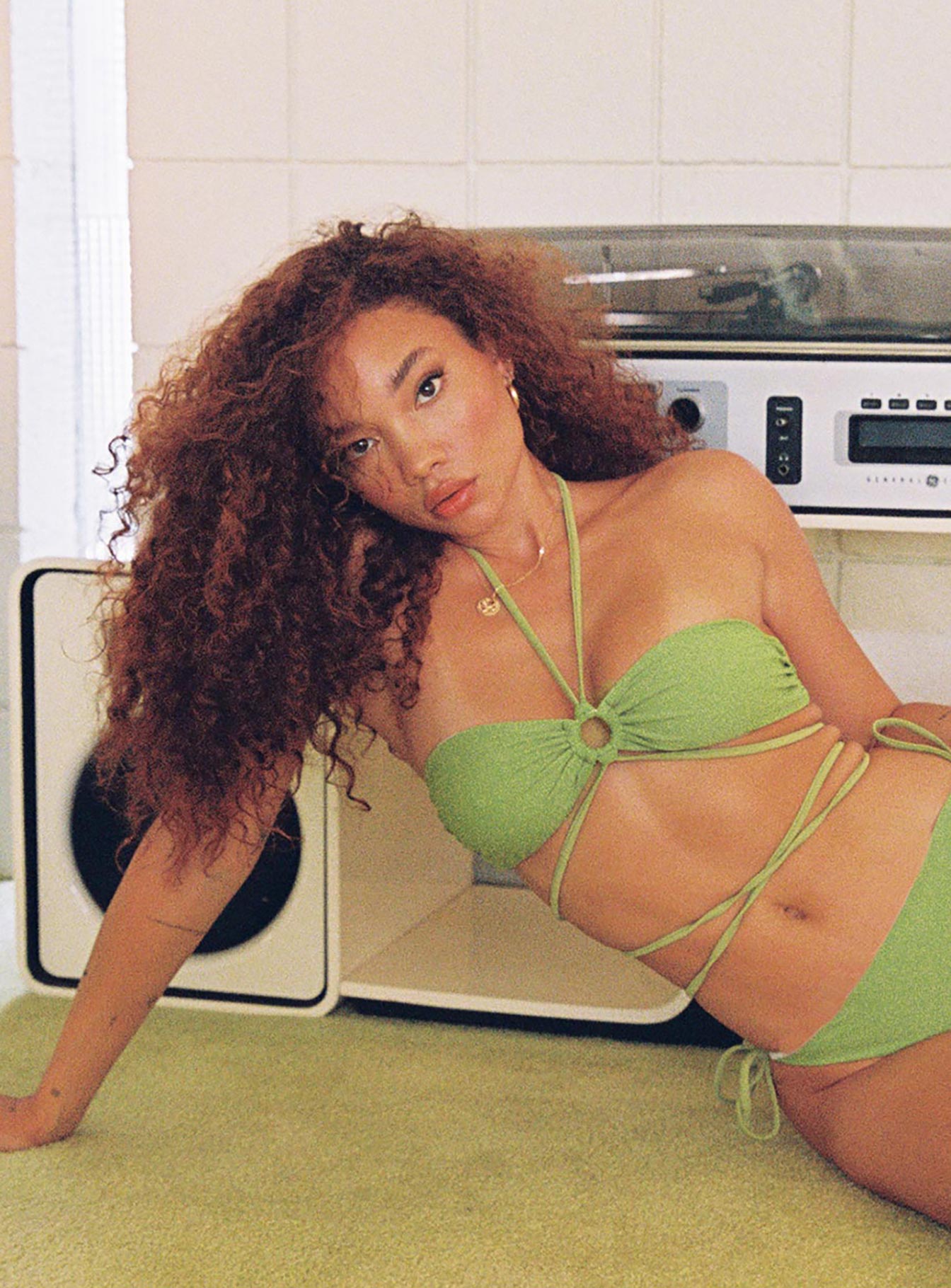 Mila Bikini Top Green