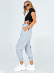 product Princess Polly High Waisted Pants High Waisted Pants  Nero Sweat Pants