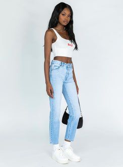 product Princess Polly High Waisted  Rollas Miller Skinny Horizon Denim