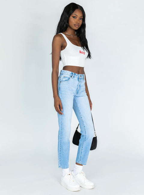 product Princess Polly High Waisted  Rollas Miller Skinny Horizon Denim