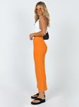 product Harriette Maxi Skirt Orange Princess Polly  Maxi 