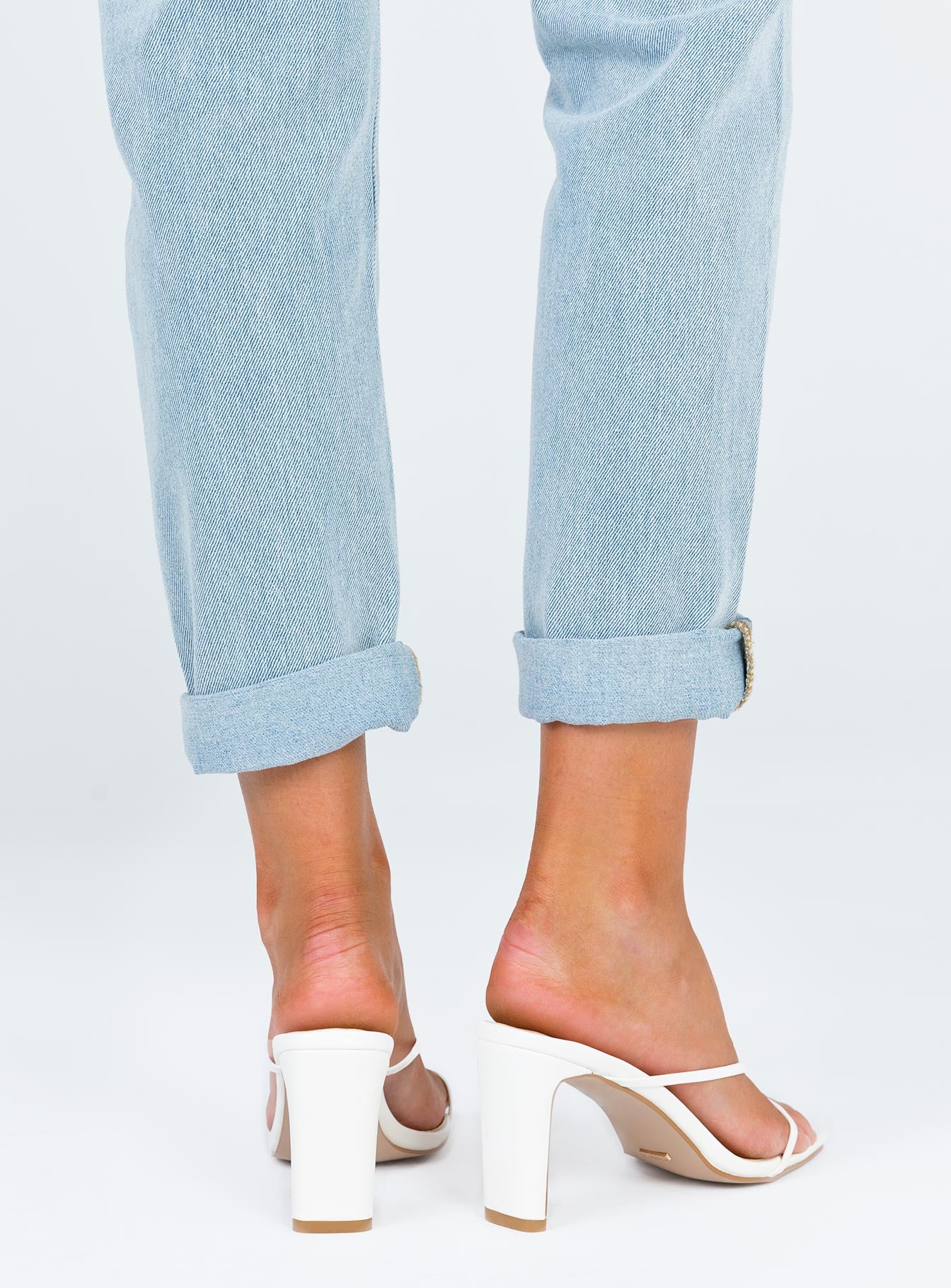 Billini Silas Heels White