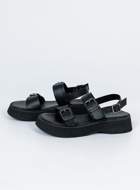 Aja Sandals Black