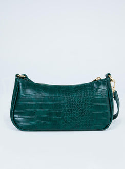 Peta & Jain Piper Bag Green Croc