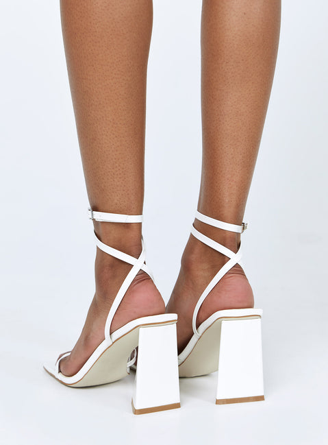 Odell Heels White