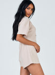 Kegan Romper Beige