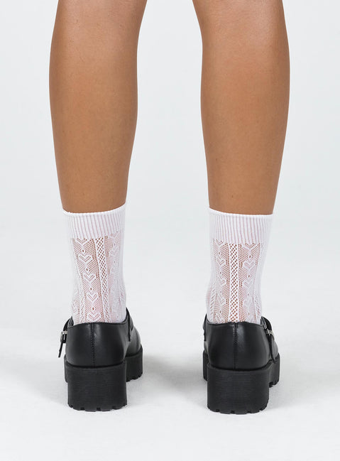 Loafer Faux matte leather material Silver-toned buckle Rounded toe Platform base Padded footbed Treaded sole