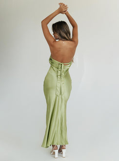 product Princess Polly Sweetheart Neckline  Haley Maxi Dress Green