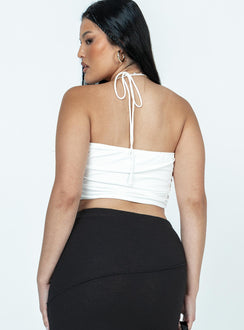 product Princess Polly Sleeveless Sweetheart  Hunter Corset Top White