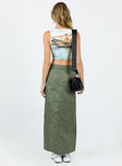 product Devine Cargo Maxi Skirt Khaki Princess Polly  Maxi 