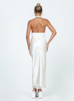 product Kamden Midi Skirt Cream Princess Polly  Maxi 